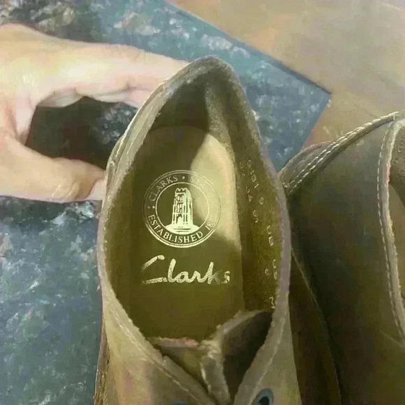 Clark’s Women’s Vintage Leather NOS Ankle Boots Made in Slovenia Size 6 - Picture 3 of 15